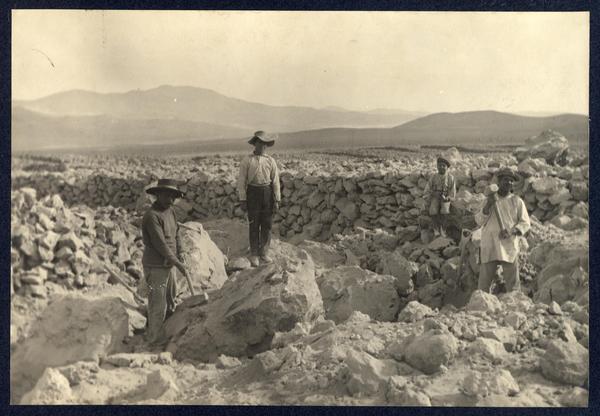 Caliche refining methods in 19th Century Chile
